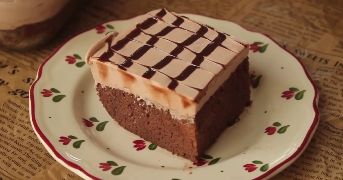 Chocolate Milk Cake Recipe